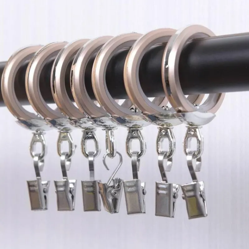 Aqua Essence Badezimmer-Decorative Shower Curtain Hooks - Stylish Bathroom Accessories