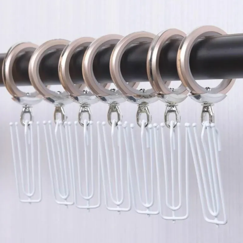 Aqua Essence Badezimmer-Decorative Shower Curtain Hooks - Stylish Bathroom Accessories