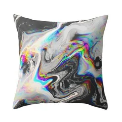 Cozy Haven Bettzeug-Dekorative Kissenbezüge aus Marmor – Kissenbezüge für Zuhause