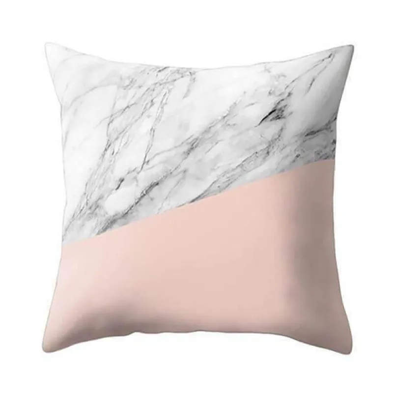 Cozy Haven Bettzeug-Dekorative Kissenbezüge aus Marmor – Kissenbezüge für Zuhause