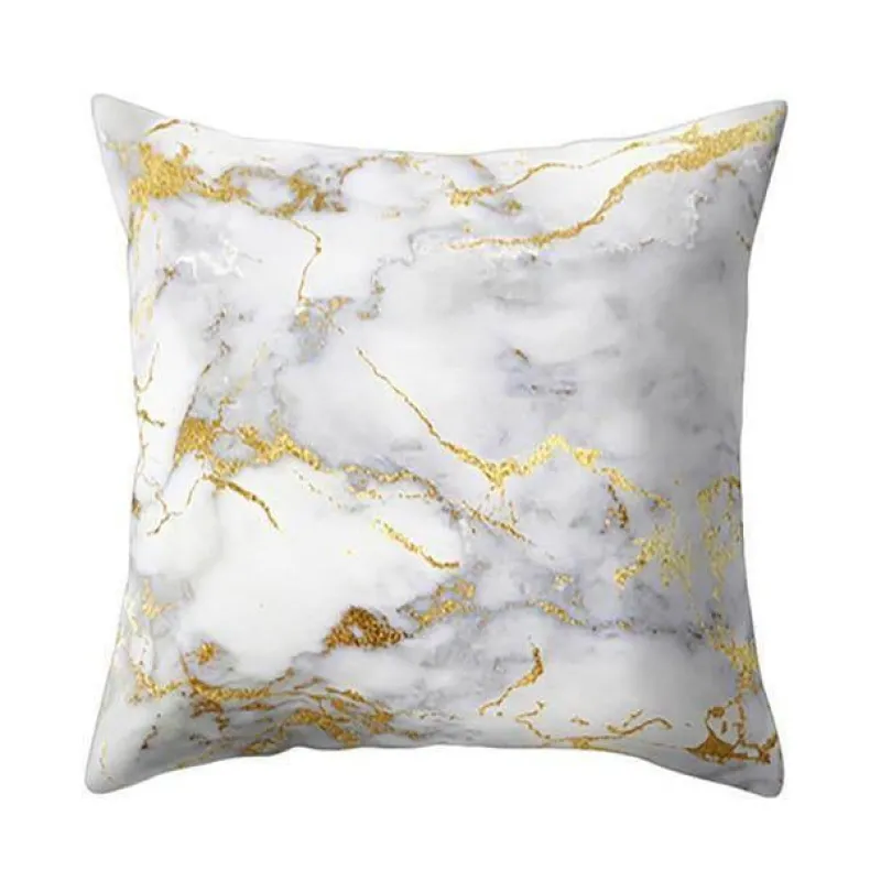Cozy Haven Bettzeug-Dekorative Kissenbezüge aus Marmor – Kissenbezüge für Zuhause