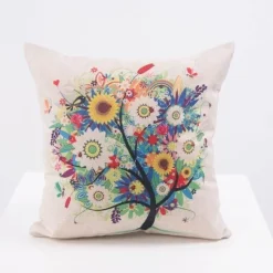 Cozy Haven Bettzeug-Dekorative Kissenbezüge mit Baummotiv – Niedliche Akzentbezüge für Zuhause