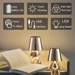 Bright Accents Beleuchtung-Dekorative Statuen-Tischlampe – Elegante Beleuchtungsvorrichtung