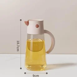 Decor Küche & Esszimmer-Dekorative Vogelölflasche aus Glas - Küchenaccessoire