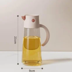 Decor Küche & Esszimmer-Dekorative Vogelölflasche aus Glas - Küchenaccessoire