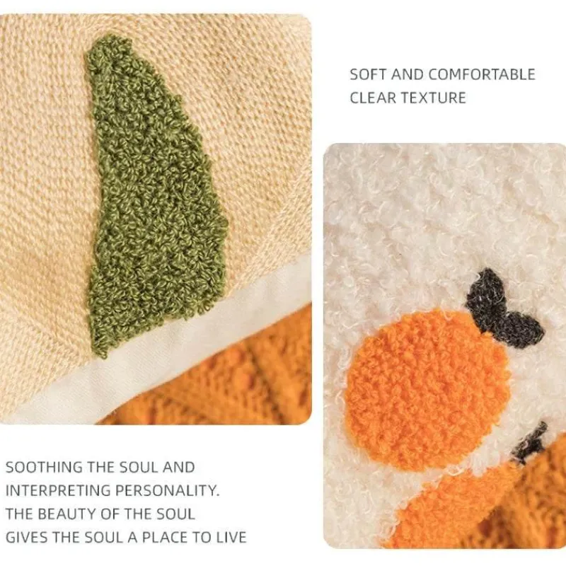 Pillow Haven Bettzeug-Dekorativer Kissenbezug aus Sonnenblumen-Jacquard