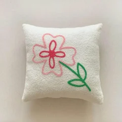 Pillow Haven Bettzeug-Dekorativer Kissenbezug aus Sonnenblumen-Jacquard