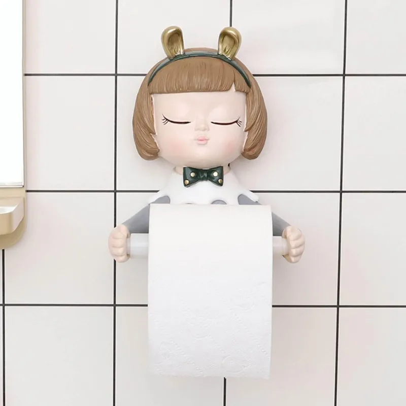 The Blissful Bath Badezimmer-Dekorativer Toilettenpapierhalter – Stilvolles Badezimmer-Accessoire