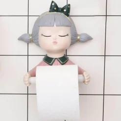 The Blissful Bath Badezimmer-Dekorativer Toilettenpapierhalter – Stilvolles Badezimmer-Accessoire
