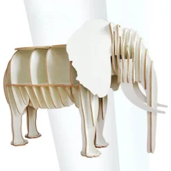 Cozy Living Möbel-3D-Elefanten-Puzzle-Organizer – Kreative Aufbewahrungslösung