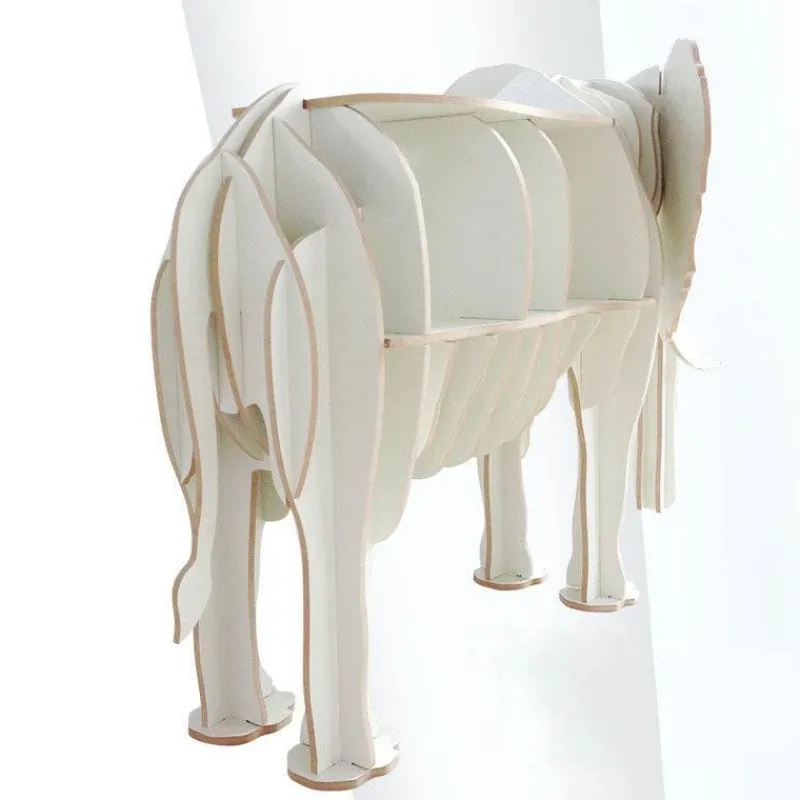 Cozy Living Möbel-3D-Elefanten-Puzzle-Organizer – Kreative Aufbewahrungslösung