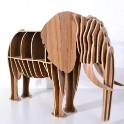 Cozy Living Möbel-3D-Elefanten-Schreibtischpuzzle – Hochwertiges Dekospielzeug