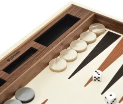 Pinetti Spielzeug & Spiele-Deluxe Backgammon Set for Endless Fun and Strategy