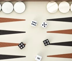 Pinetti Spielzeug & Spiele-Deluxe Backgammon Set for Endless Fun and Strategy
