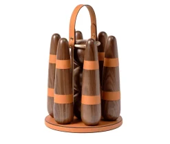 Pinetti Spielzeug & Spiele-Deluxe Bowling Game Set for Family Fun