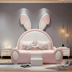 Kinder Cozy Living Kinderzimmermöbel|Möbel-Designer-Kinderbett – Gemütliches Kaninchen-Thema