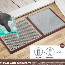 Comfort u0026 Style Gadgets Für Zuhause-Desinfizierende Fußmatte - Bodenmatte zur Staubentfernung