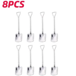 The Cozy Mug Küche & Esszimmer-Dessertlöffel in Schaufelform – Kreative Servierutensilien