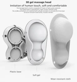 The Relaxation Nook Gesundheits-Gadgets|Gesundheits- Und Entspannungstools-3D-Fußmassagegerät – Therapeutisches Luftdruckgerät