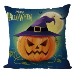 Cozy Haven Bettzeug-3D-gedruckte Halloween-Kissenbezüge