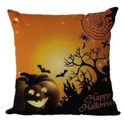 Cozy Haven Bettzeug-3D-gedruckte Halloween-Kissenbezüge