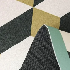 Soft Steps Badezimmer-Diatom Bath Mat - Geometric Pattern Bathroom Mat