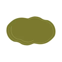 Soft Steps Badezimmer-Diatom Bath Mat - Solid Color Cloud Design