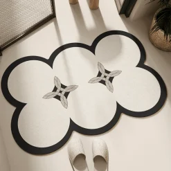 Soft Steps Badezimmer-Diatom Mud Bath Mat - Absorbent Color-Matching Bathroom Rug