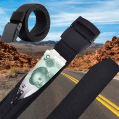 Wilderness Haven Outdoor-Artikel|Camping Im Freien-Diebstahlsichere Reise-Gürteltasche – Versteckte Sicherheitstasche