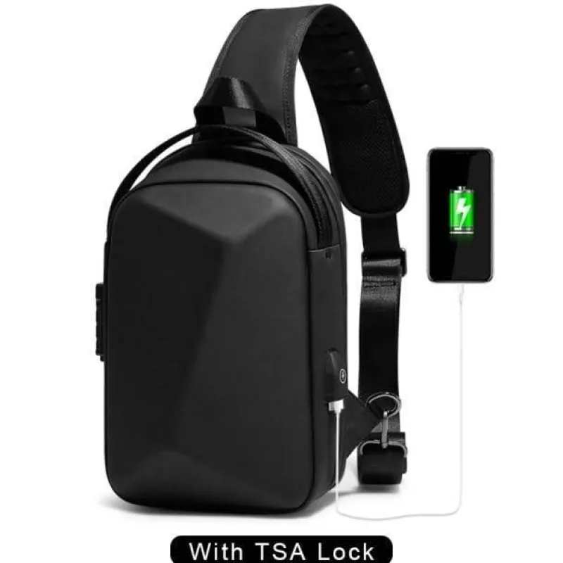 Decor Taschen & Geldbörsen-Diebstahlsicherer USB-Laptop-Rucksack – Stilvolle, sichere Reisetasche