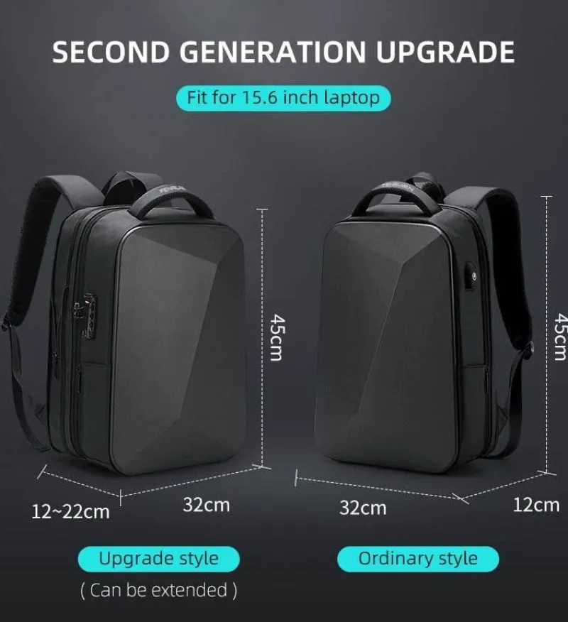 Decor Taschen & Geldbörsen-Diebstahlsicherer USB-Laptop-Rucksack – Stilvolle, sichere Reisetasche