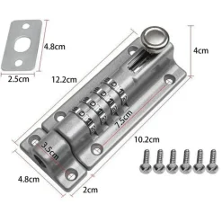 Cozy Living Gadgets Für Zuhause|Heimwerkzeuge-Diebstahlsicheres Passwort-Türschloss - Sicheres schlüsselloses Zugangssystem
