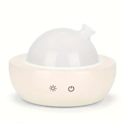 Tranquil Touch Gesundheits-Gadgets|Gesundheits- Und Entspannungstools-Diffusor für ätherische Öle aus Glas mit Basis aus echtem Holz, Aromatherapie-Diffusor