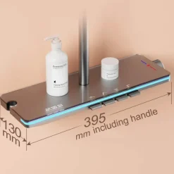 The Blissful Bath Badezimmer-Digital Thermostatic Rainfall Shower Set - High-Pressure Luxury System