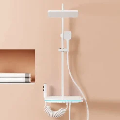 The Blissful Bath Badezimmer-Digital Thermostatic Rainfall Shower Set - High-Pressure Luxury System