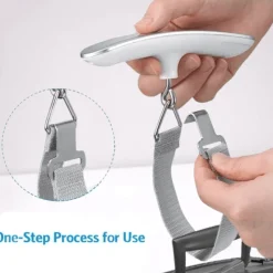 The Decor Haven Camping-Werkzeuge|Camping Im Freien-Digitale Gepäckwaage – Tragbares, intelligentes Wiegewerkzeug