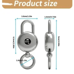 Cozy Living Camping Im Freien|Outdoor & Garten-Digitale Taschenwaage als Schlüsselanhänger – Reisefreundliche Mini-Anzeigewaage