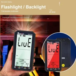 Roam Ready Heimwerkzeuge|Outdoor & Garten-Digitaler LCD-Spannungstester – Tragbarer elektrischer Tester