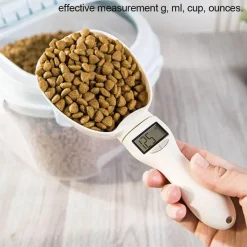 The Culinary Kit Haustierzubehör|Tierfütterung-Digitaler Lebensmittelwaagenlöffel - Elektronischer Messlöffel zum Kochen und Backen