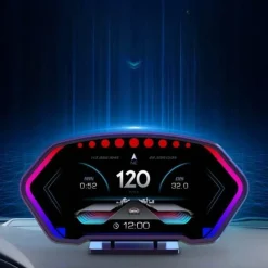 Wild u0026 Free Gear Autozubehör|Automobilindustrie-Digitaler Tachometer mit Head-Up-Display fürs Auto – Crystal Speed ​​Monitoring Device
