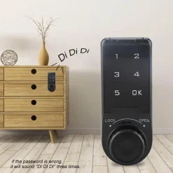 Comfort u0026 Style Gadgets Für Zuhause-Digitales Schrankschloss mit Tastatur – Modernes, sicheres Zugangsschloss