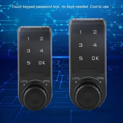 Comfort u0026 Style Gadgets Für Zuhause-Digitales Schrankschloss mit Tastatur – Modernes, sicheres Zugangsschloss