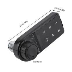 Comfort u0026 Style Gadgets Für Zuhause-Digitales Schrankschloss mit Tastatur – Modernes, sicheres Zugangsschloss