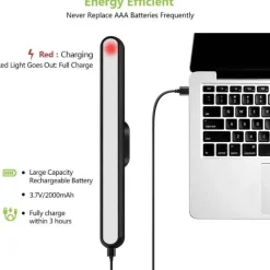 Comfort u0026 Style Beleuchtung-Dimmable LED Touch Night Light - Portable Rechargeable Lamp