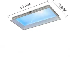Comfort u0026 Style Beleuchtung-Dimmbare Blue Sky LED-Deckenleuchten