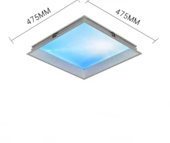 Comfort u0026 Style Beleuchtung-Dimmbare Blue Sky LED-Deckenleuchten