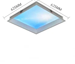 Comfort u0026 Style Beleuchtung-Dimmbare Blue Sky LED-Deckenleuchten