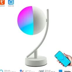 Comfort u0026 Style Beleuchtung-Dimmbare LED-Schreibtischlampe – Elegante, intelligente Sprachsteuerung