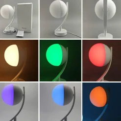 Comfort u0026 Style Beleuchtung-Dimmbare LED-Schreibtischlampe – Elegante, intelligente Sprachsteuerung