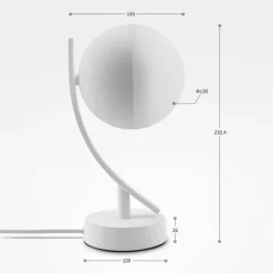 Comfort u0026 Style Beleuchtung-Dimmbare LED-Schreibtischlampe – Elegante, intelligente Sprachsteuerung